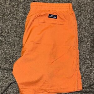 Simply Southern Orange Swim Shorts with Back Pocket